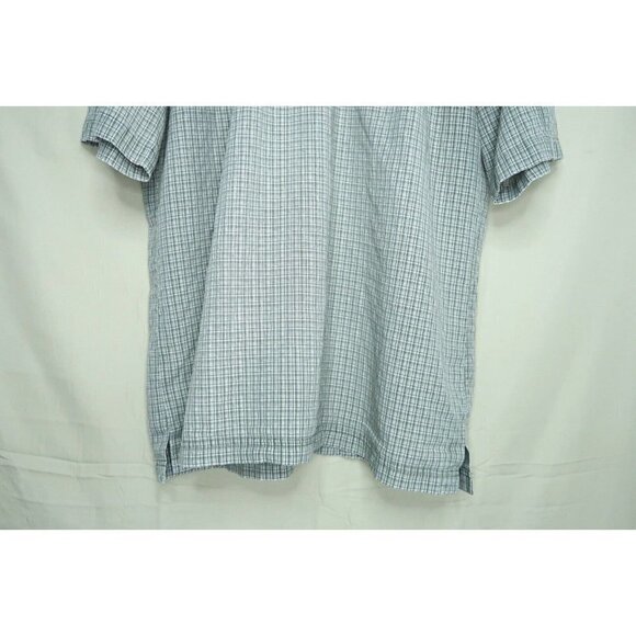 World Wide Sportsman Fishing Shirt Plaid Button Down Outdoors Vented Men's Large - Picture 7 of 8